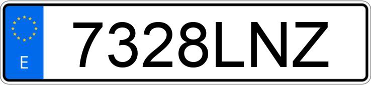 Numer rejestracyjny 7328LNZ posiada BMW SERIE 2