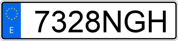 Numer rejestracyjny 7328NGH posiada VOLKSWAGEN T-ROC