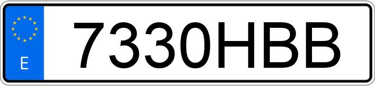 Numer rejestracyjny 7330HBB posiada VOLVO S40 Numer rejestracyjny 7330HBB posiada VOLVO S40