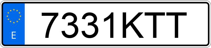 Numer rejestracyjny 7331KTT posiada KIA CEED