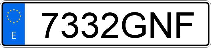 Numer rejestracyjny 7332GNF posiada ALFA ROMEO MITO