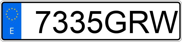 Numer rejestracyjny 7335GRW posiada NISSAN CABSTAR Numer rejestracyjny 7335GRW posiada NISSAN CABSTAR