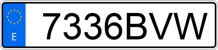 Numer rejestracyjny 7336BVW posiada OPEL ASTRA