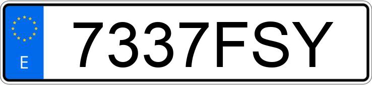 Numer rejestracyjny 7337FSY posiada RENAULT GRAND SCENIC