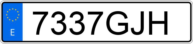 Numer rejestracyjny 7337GJH posiada YINXIANG YX 250 Numer rejestracyjny 7337GJH posiada YINXIANG YX 250