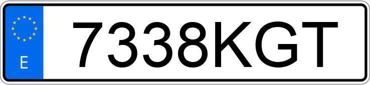 Numer rejestracyjny 7338KGT posiada RENAULT CLIO Numer rejestracyjny 7338KGT posiada RENAULT CLIO