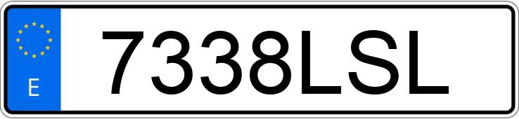 Numer rejestracyjny 7338LSL posiada MERCEDES ACTROS Numer rejestracyjny 7338LSL posiada MERCEDES ACTROS