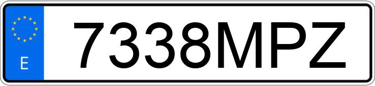 Numer rejestracyjny 7338MPZ posiada HYUNDAI I20