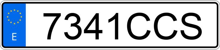 Numer rejestracyjny 7341CCS posiada BMW SERIE 3 Numer rejestracyjny 7341CCS posiada BMW SERIE 3