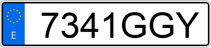 Numer rejestracyjny 7341GGY posiada RENAULT CLIO Numer rejestracyjny 7341GGY posiada RENAULT CLIO