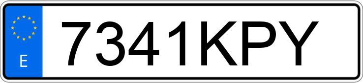 Numer rejestracyjny 7341KPY posiada FORD FOCUS Numer rejestracyjny 7341KPY posiada FORD FOCUS