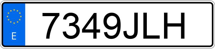 Numer rejestracyjny 7349JLH posiada OPEL INSIGNIA