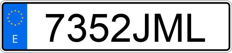 Numer rejestracyjny 7352JML posiada CITROEN BERLINGO