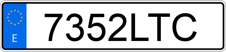 Numer rejestracyjny 7352LTC posiada CITROEN C3 AIRCROSS