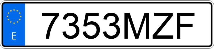 Numer rejestracyjny 7353MZF posiada MERCEDES CLA (118) Numer rejestracyjny 7353MZF posiada MERCEDES CLA (118)