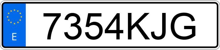 Numer rejestracyjny 7354KJG posiada AUDI TTS