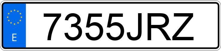 Numer rejestracyjny 7355JRZ posiada BMW SERIE 4