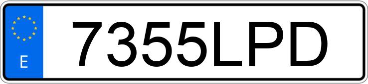 Numer rejestracyjny 7355LPD posiada MERCEDES ACTROS Numer rejestracyjny 7355LPD posiada MERCEDES ACTROS