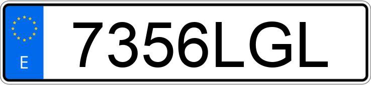 Numer rejestracyjny 7356LGL posiada VOLKSWAGEN TIGUAN ALLSPACE