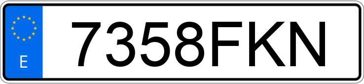 Numer rejestracyjny 7358FKN posiada VOLVO XC90