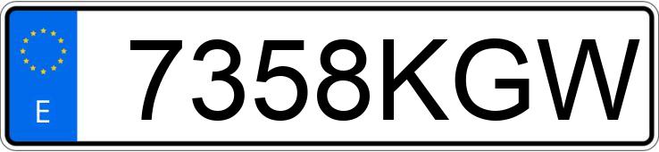 Numer rejestracyjny 7358KGW posiada AUDI A4 Numer rejestracyjny 7358KGW posiada AUDI A4