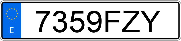 Numer rejestracyjny 7359FZY posiada RENAULT LAGUNA Numer rejestracyjny 7359FZY posiada RENAULT LAGUNA