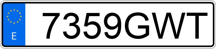 Numer rejestracyjny 7359GWT posiada PEUGEOT 407 Numer rejestracyjny 7359GWT posiada PEUGEOT 407