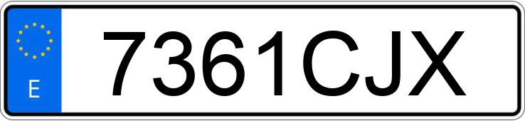 Numer rejestracyjny 7361CJX posiada OPEL ZAFIRA Numer rejestracyjny 7361CJX posiada OPEL ZAFIRA