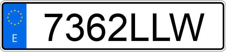 Numer rejestracyjny 7362LLW posiada BMW SERIE 1 Numer rejestracyjny 7362LLW posiada BMW SERIE 1