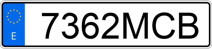 Numer rejestracyjny 7362MCB posiada FORD FIESTA Numer rejestracyjny 7362MCB posiada FORD FIESTA