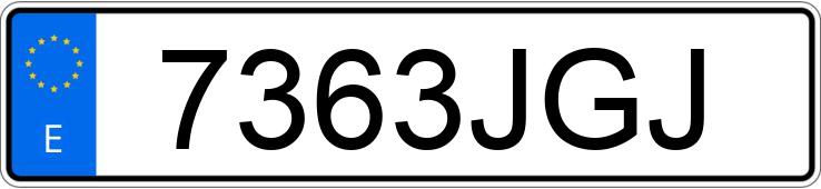 Numer rejestracyjny 7363JGJ posiada AUDI A3 Numer rejestracyjny 7363JGJ posiada AUDI A3