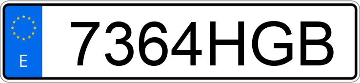 Numer rejestracyjny 7364HGB posiada FORD FIESTA Numer rejestracyjny 7364HGB posiada FORD FIESTA