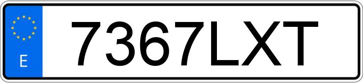 Numer rejestracyjny 7367LXT posiada CITROEN C4 Numer rejestracyjny 7367LXT posiada CITROEN C4