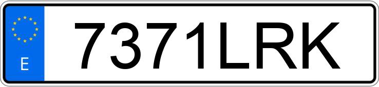 Numer rejestracyjny 7371LRK posiada MERCEDES GLC (253) Numer rejestracyjny 7371LRK posiada MERCEDES GLC (253)