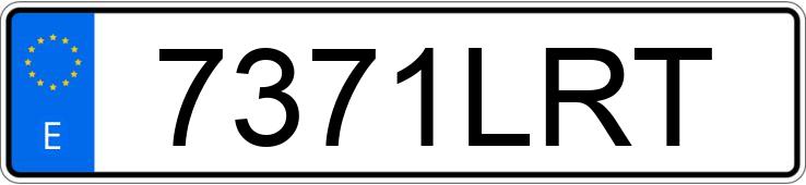 Numer rejestracyjny 7371LRT posiada SEAT LEON
