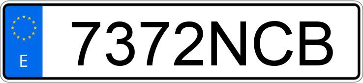 Numer rejestracyjny 7372NCB posiada CITROEN C4 X