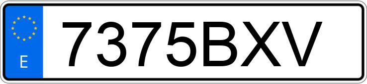 Numer rejestracyjny 7375BXV posiada ALFA ROMEO 147 Numer rejestracyjny 7375BXV posiada ALFA ROMEO 147