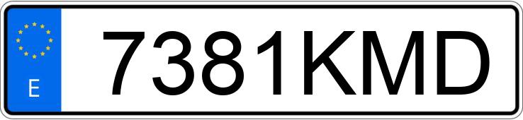 Numer rejestracyjny 7381KMD posiada LEXUS CT 200 H Numer rejestracyjny 7381KMD posiada LEXUS CT 200 H