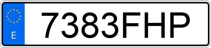 Numer rejestracyjny 7383FHP posiada MERCEDES M (163-164)