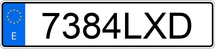 Numer rejestracyjny 7384LXD posiada ALFA ROMEO STELVIO Numer rejestracyjny 7384LXD posiada ALFA ROMEO STELVIO