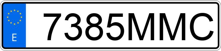 Numer rejestracyjny 7385MMC posiada MERCEDES E (213)
