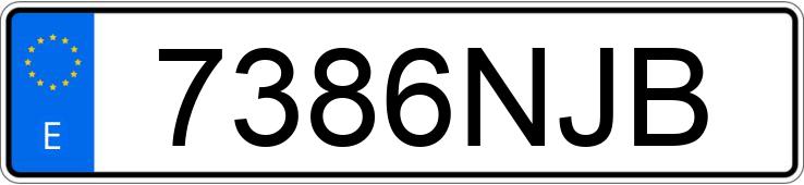 Numer rejestracyjny 7386NJB posiada TOYOTA PROACE VERSO Numer rejestracyjny 7386NJB posiada TOYOTA PROACE VERSO