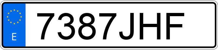 Numer rejestracyjny 7387JHF posiada NISSAN JUKE Numer rejestracyjny 7387JHF posiada NISSAN JUKE