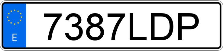 Numer rejestracyjny 7387LDP posiada PEUGEOT 308 Numer rejestracyjny 7387LDP posiada PEUGEOT 308