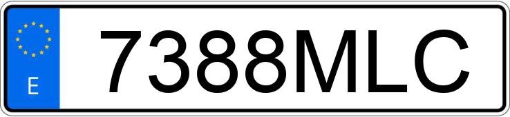 Numer rejestracyjny 7388MLC posiada AUDI Q3 Numer rejestracyjny 7388MLC posiada AUDI Q3