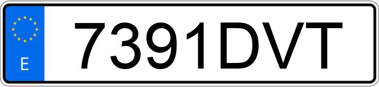 Registreringsnummeret 7391DVT har PEUGEOT 407