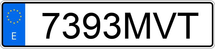 Numer rejestracyjny 7393MVT posiada BYD DOLPHIN