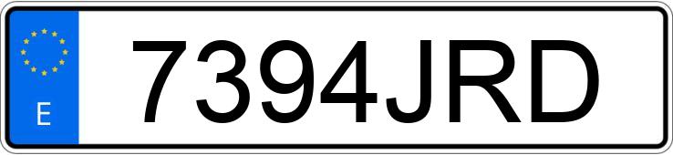 Numer rejestracyjny 7394JRD posiada NISSAN JUKE Numer rejestracyjny 7394JRD posiada NISSAN JUKE