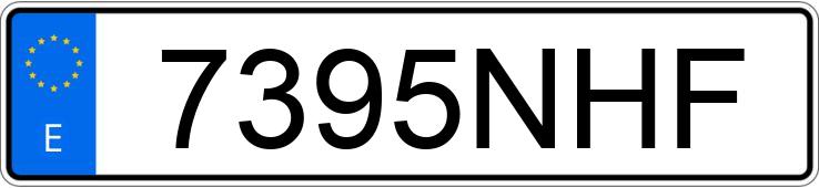 Numer rejestracyjny 7395NHF posiada PORSCHE CAYENNE COUPE