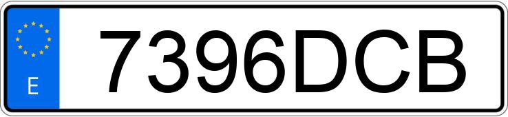 Numer rejestracyjny 7396DCB posiada FORD FOCUS